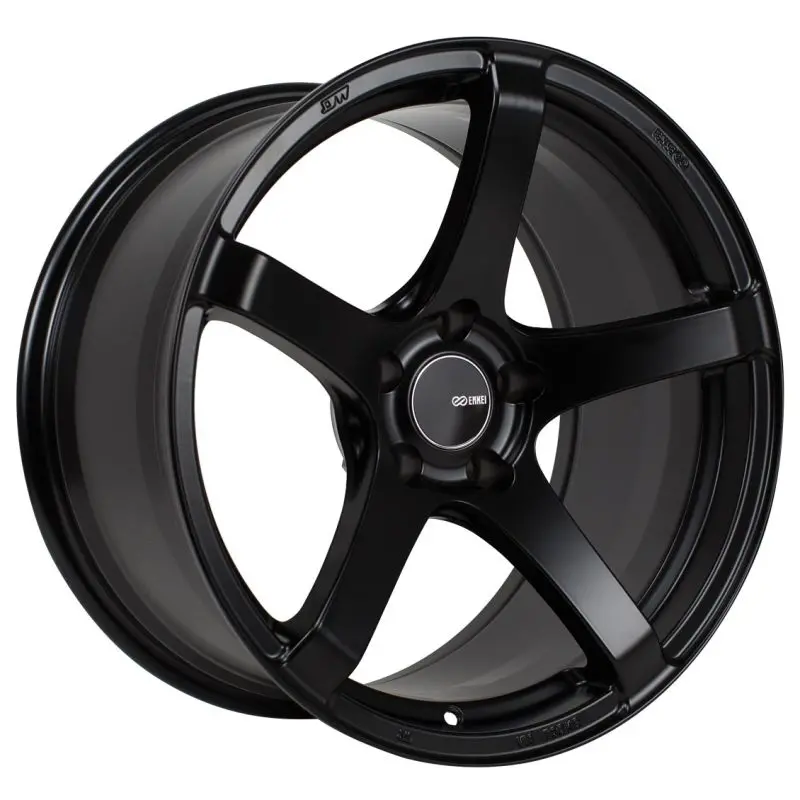 Enkei Kojin Matte Black Alloy Wheel – 18X8, 5X114.3, 40Mm Offset, 72.6Mm Center Bore 1