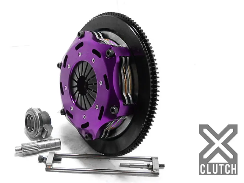 Xclutch Twin Ceramic Solid Disc Clutch Kit For 1997 Mitsubishi Lancer Evo Iv – 2.0L, 7.25In Diameter 1