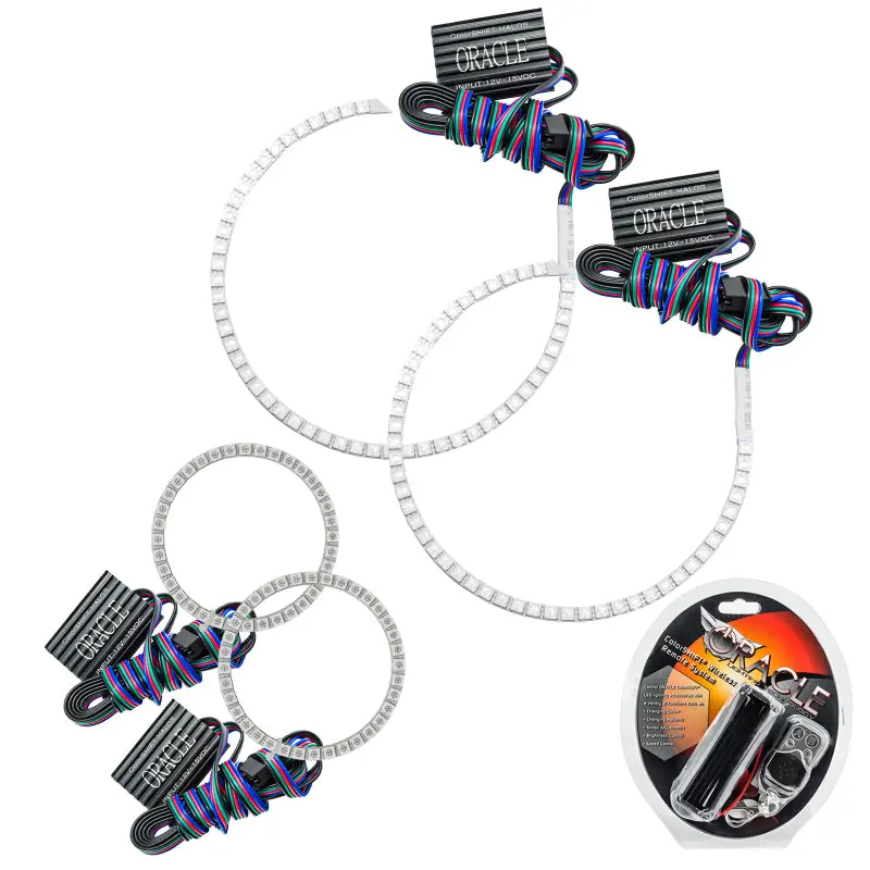 Oracle Colorshift Halo Light Kit For 2005–2008 Honda Odyssey – Rgb Led Ring System With Warranty Coverage 1