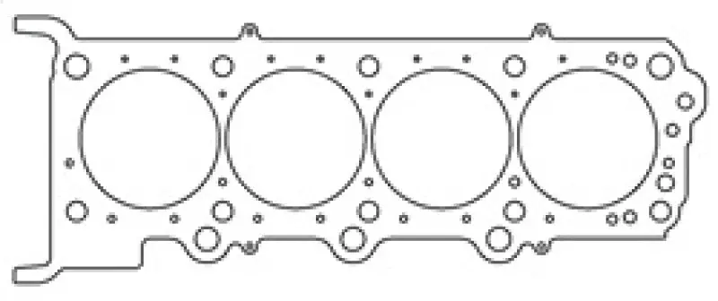 Cometic Mls Cylinder Head Gasket For Ford 4.6L Modular V8 – .070-Inch Thickness, 95.25Mm Bore, Dohc W/ Darton Sleeves 1