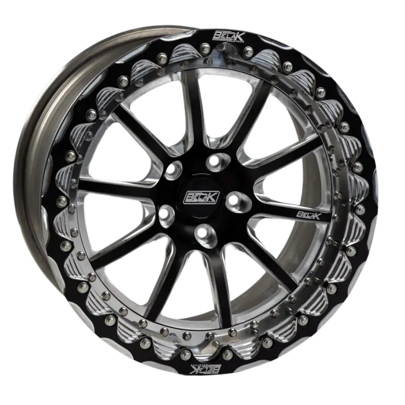 Belak Single Beadlock Off-Road Wheel – 13X10", 5X100 Bolt Pattern, 5" Backspace, High Pad Profile 1