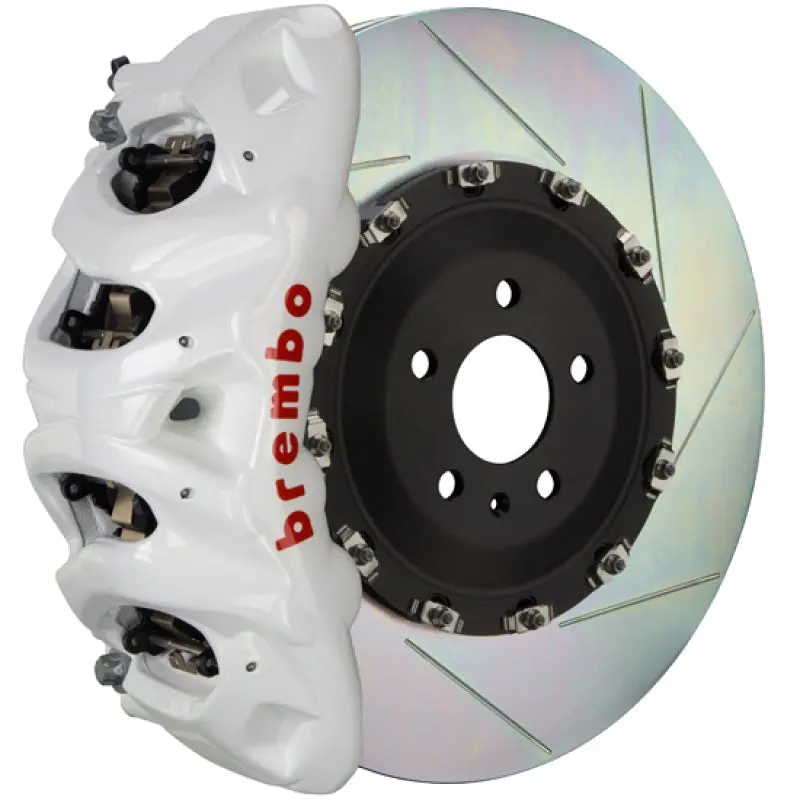 Brembo Gt Big Brake Kit – Front 6-Piston Calipers With 380X34Mm Slotted Two-Piece Rotors For Amg C-Class (C43/C450) 1