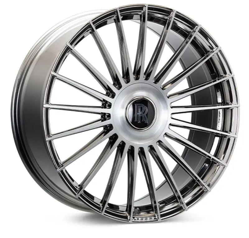 Vossen Hf-8 22X10.5 / 5X120 Bp / Et38 / 72.56 Cb / Deep - Emc Polished / Brushed Wheel 1