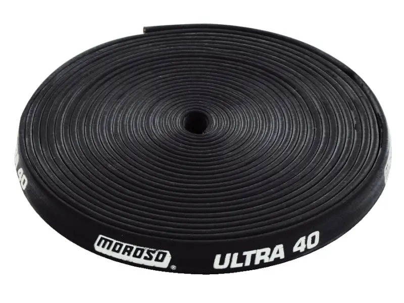 Moroso Ultra 40 Insulated Spark Plug Wire Sleeve – 8.65Mm Diameter, Black, 25-Foot Roll 1
