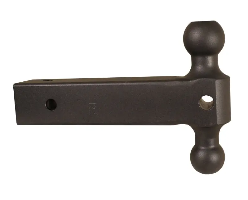 Gen-Y Dual-Ball Adjustable Trailer Hitch Mount – 2.5" Shank, 21,000 Lb Capacity, 12" Extended Length 1