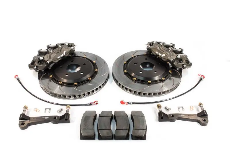 Alcon Pro-System Front Brake Kit – Designed For Chevrolet Corvette C6 Z06 & Aftermarket 18In Wheels 1
