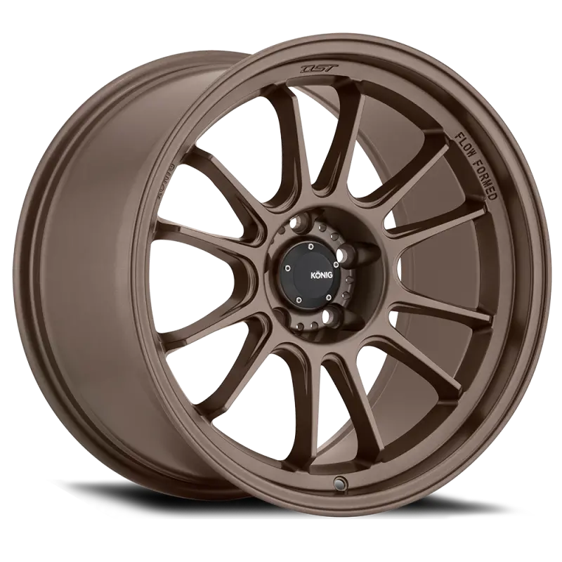 Konig Hypergram 17X9 Race Bronze Alloy Wheel – 5X100 Pcd, 40Mm Offset 1