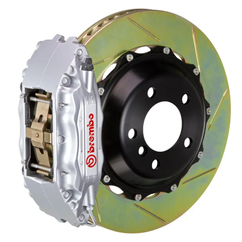 Brembo Gt Big Brake Kit – Front, 4-Piston Calipers With 355X32Mm Slotted Two-Piece Rotors For 2003–2006 Infiniti G35 Sedan And 2003–2008 350Z 1