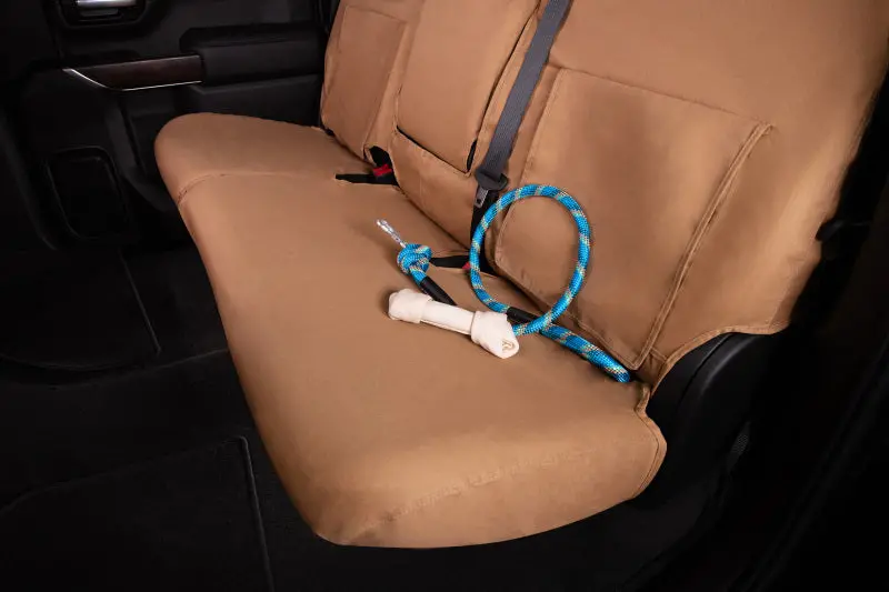 Covercraft Custom Tan Polycotton Front Row Seat Covers For 2014 Chevrolet/Gmc 1500 2