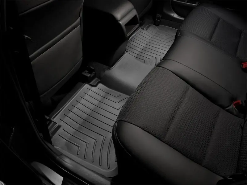 Weathertech Rear Floorliner – Custom Trimmed For 2008+ Dodge Challenger, Black Heavy-Duty Material 2