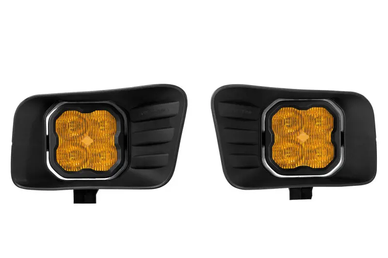 Diode Dynamics Ss3 Max Horizontal Fog Light Kit – Yellow Sae, Ram Style 1