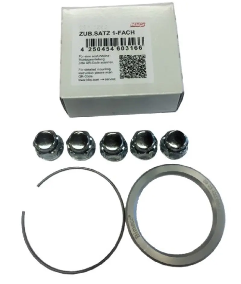 Bbs Pfs Wheel Fitment Kit For Suzuki – Includes 70Mm Od/54Mm Id Spacer Ring, 70Mm Clip, And Lug Nuts 1