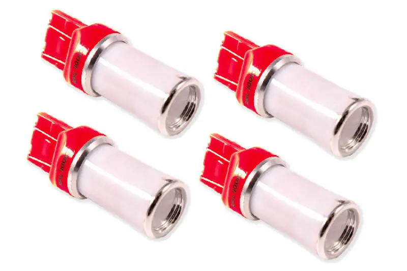 Diode Dynamics Hp48 Red Led Bulbs – 7443 Base, Set Of 4 1
