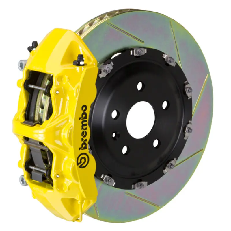 Brembo 15-18 M3 (Cc Brake Equipped) Fr Gt Bbk 6 Pist Cast 380X34 2Pc Rotor Slotted Type1-Yellow 1