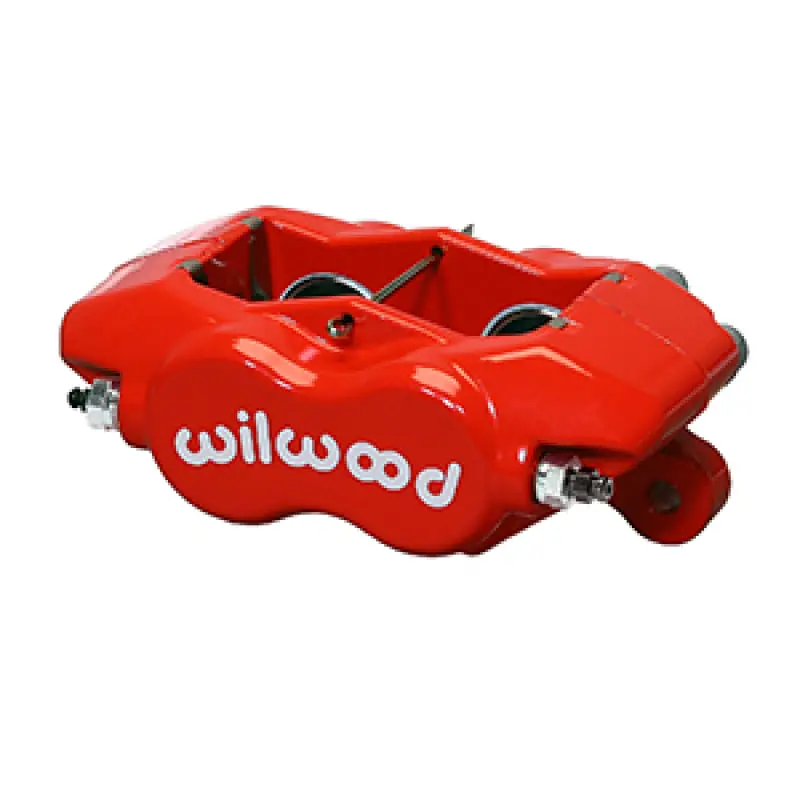 Wilwood Fdli Fixed Dual Piston Caliper – 1.75-Inch Bore, .38-Inch Rotor Thickness, Red Anodized Finish 1