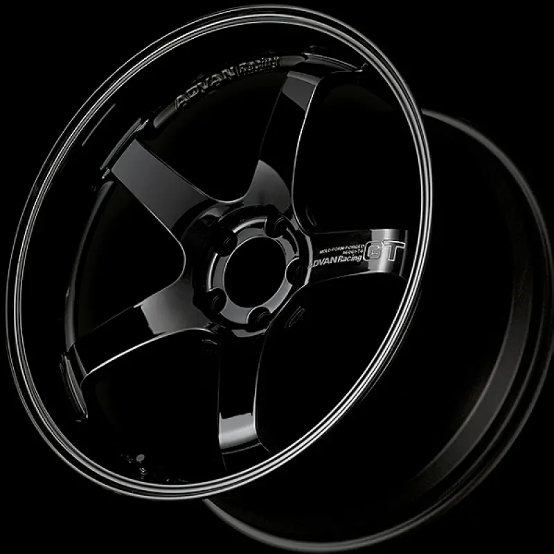 Advan Gt Premium Racing Wheel – 21X10.0, +17Mm Offset, 5X120, 72.5Mm Center Bore, Gloss Black 1