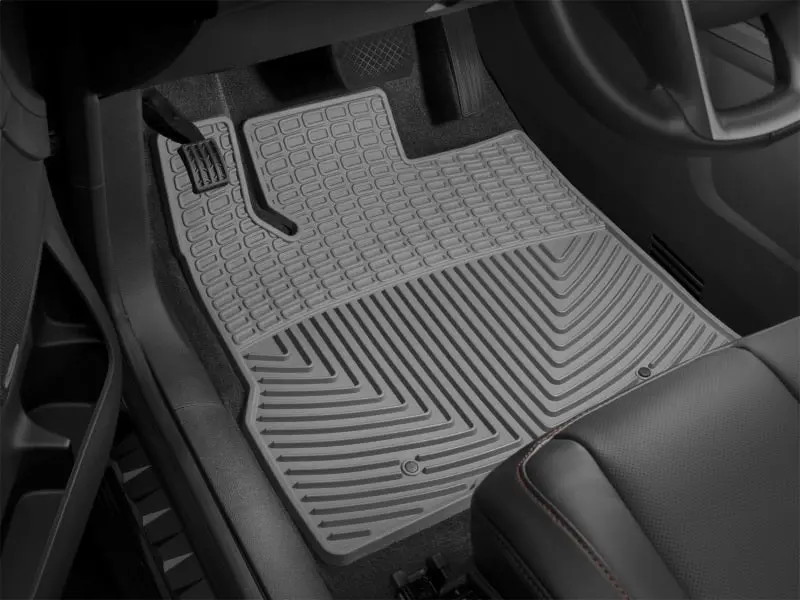 Weathertech Rear Floor Mats For 2019+ Chevrolet Silverado 1500 – Heavy-Duty Rubber, Grey 1