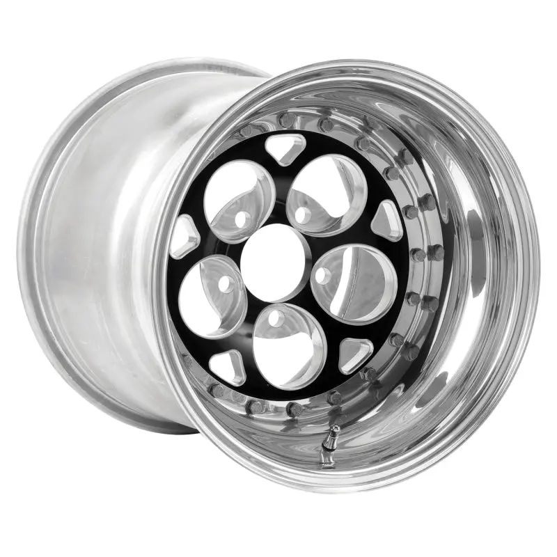 Weld Magnum Iii 15X8 Black Alloy Wheel – 5X4.5 Bolt Pattern, 5.5In Backspace, Non-Beadlock Design 1