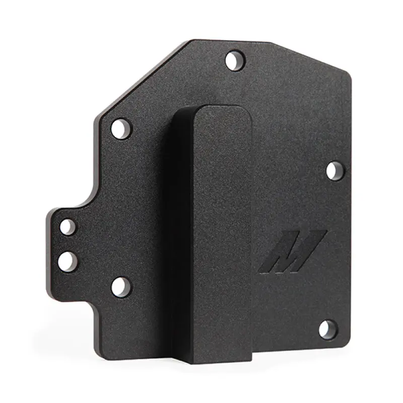Mishimoto Oil Cooler Block-Off Plate – Black Anodized, Rhd-Compatible For 2015+ Ford Mustang Gt 1